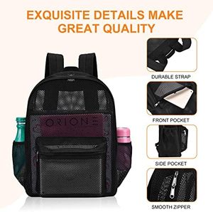Échantillon gratuit Sac à dos à cordon personnalisé modèle Jiayuan 0232 Bonne qualité Imperméable Durable Maille Sac d'accessoires pour la natation et la plongée - Product Image 2
