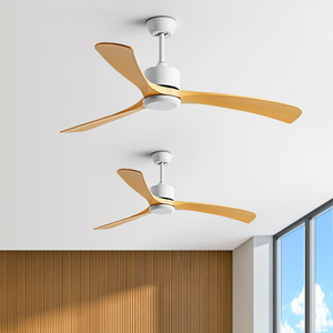<b>Ceiling</b> <b>Fan</b> Ac Motor <b>Remote</b> <b>Control</b> Living Room And Study Fixed Blade <b>Fan</b> Lightless Hanging Rod - Product Image 1