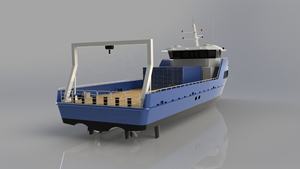 Grandsea dijual <span class=keywords><strong>Platform</strong></span> wadah pasokan perahu Transfer kru Aluminium 100 kaki/32m - Product Image 6