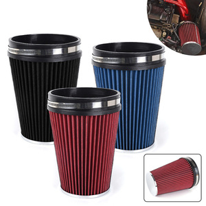 New 76Mm Phổ Xe Đua Không Khí Lạnh Hệ Thống Tiêu Nạp <span class=keywords><strong>Turbo</strong></span> Cảm Ứng Ống Ống <span class=keywords><strong>Kit</strong></span> Nhôm Với Cone Bộ Lọc Không Khí Đầu Vào - Product Image 1