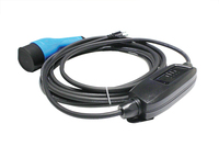 DUOSIDA 16A 5M Type2 7pin Femelle EV Connecteur UE Schuko Prise Portable EVSE Chargeur Type 2 EV Câble De Charge