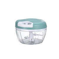 Hachoir Manuel à Corde Multifonctionnel pour Légumes, Viande et Gingembre, Mini Presse-Ail pour Aliments Bébé