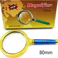 Wholesale Framed Mirror Magnifying Glasses in Various Styles Sizes 50mm 60mm 70mm 80mm and 90mm Boxed
