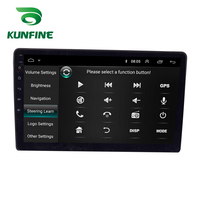 Autoradio universel 10 pouces avec écran tactile, 1/16 2/32 3/32 4/64 6/128 Go, autoradio Android Auto, GPS, système multimédia pour voiture