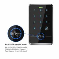 Controlador de Acceso con Teclado RFID a Prueba de Agua de 125KHz, con Tarjeta de Código PIN y Modo PIN, para Puerta de Fábrica o Almacén