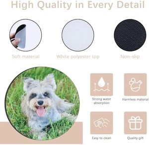 <b>Coasters</b> Bulk Wholesale Custom Logo Waterproof Neoprene <b>Coaster</b> 4X4 Inch Blank Cup Mat for Sublimation - Product Image 6