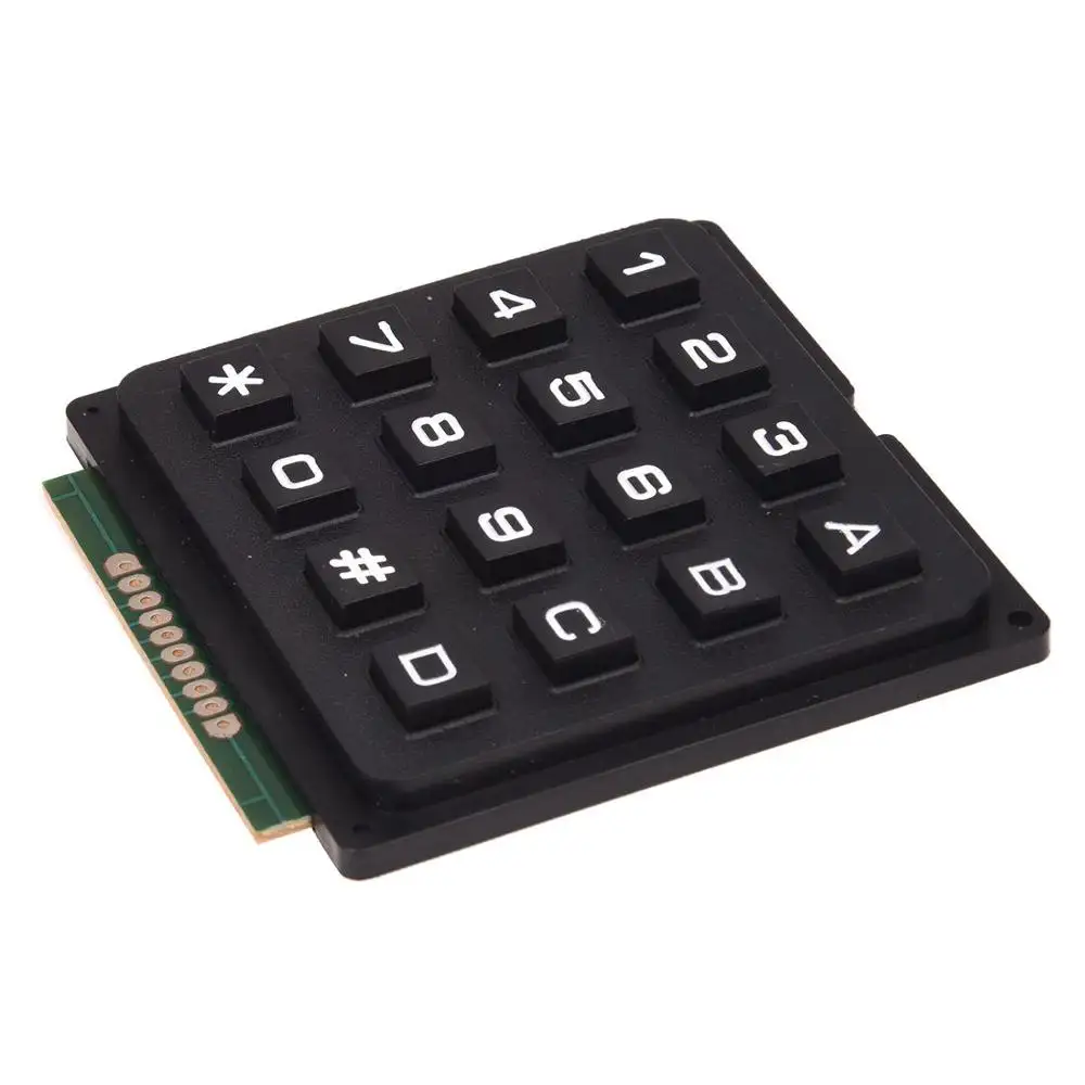 مفتاح لوحة مفاتيح بلاستيكي 4x4, مفتاح لوحة مفاتيح بلاستيكي 4x4 من شركة Okystar OEM/ODM 16 مفتاح لوحة مفاتيح من البلاستيك 4x4 ماتريكس لوحة مفاتيح 4x4 ماتريكس وحدة لوحة المفاتيح