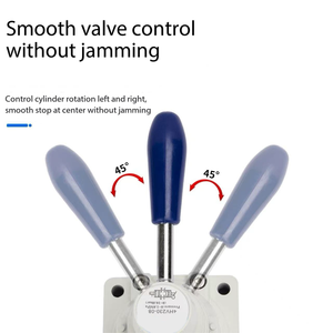 Sove ชุดวาล์วโรตารี่แบบแมนนวลชุด4HV ควบคุมการไหลแบบใช้มือควบคุมการไหลสำหรับใช้งานในอุตสาหกรรม - Product Image 5