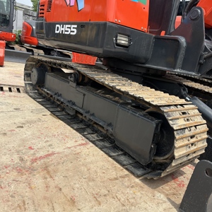 Mini-excavatrice Doosan DH55 d'origine fabriquée en Corée, 5,5 tonnes, pompe hydraulique, moteur, engrenage, roulement, châssis robuste, 3890 mm - Product Image 6