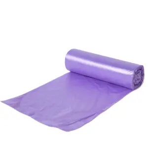 HDPE פלסטיק מכירה חמה פתיחה שטוחה שקיות אריזת אשפה ספק סין OEM לוגו מותאם אישית אריזת משטח תעשייתי