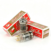 Tube à vide ECC82 9 broches à pôles dorés, préamplificateur à double triode, remplacement pour 12AU7 B749, pour amplificateur Hi-Fi, paire assortie disponible