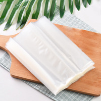 Sacs de conservation sous vide en PE à fond carré avec marquage à chaud, recyclables pour aliments, salades, lait et chewing-gum