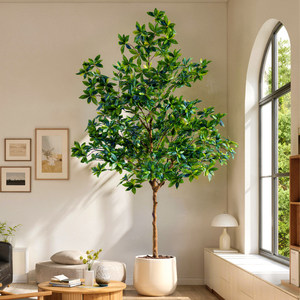 Árbol Artificial de Pieris Japonica de Estilo Natural para Espacios Interiores Modernos, Planta Artificial Decorativa para el Hogar y la Oficina - Product Image 3