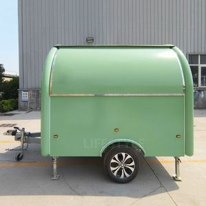 Asador de pollo, parrilla, remolque de comida, restaurante móvil totalmente equipado, freidora, pollo frito, panadería, camión de comida, carrito de café - Product Image 2