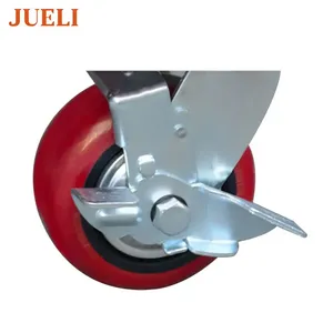 4 bánh xe 1.5ton khả năng chịu tải Mini Hướng dẫn sử dụng thủy lực nhẹ Scissor Lift di chuyển Nền Tảng Công việc jack - Product Image 4