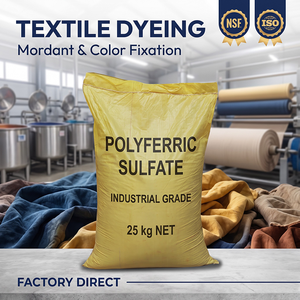 Sulfato Ferroso Polivalente (PFS/SPFS) en Polvo de Alta Pureza <span class=keywords><strong>Fe2</strong></span>(SO4)<span class=keywords><strong>3</strong></span>, Venta Caliente, Suministro de Fábrica, Sulfato Ferroso para Tratamiento de Agua - Product Image 1