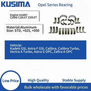 Coussinet de vilebrequin et coussinet de bielle de haute précision sur mesure pour moteurs Opel C20XE C20LET Z20LET, pièces moteur <span class=keywords><strong>Astra</strong></span> <span class=keywords><strong>G</strong></span> <span class=keywords><strong>OPC</strong></span> - Product Image 1