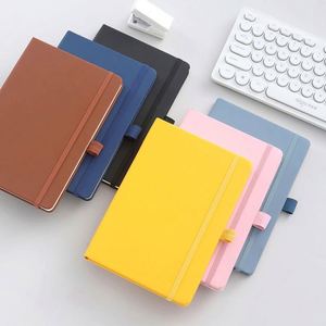 Libreta de Cuero PU con Tapa Suave Personalizada al por Mayor, Tamaños A4, A5, A6, para Oficina y Negocios, con Correa de PU - Product Image 3