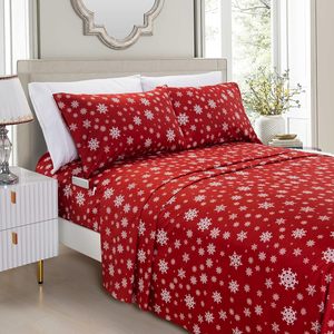 6 pièces de draps de lit doux de luxe motif de vacances hôtel qualité microfibre douceur résistant aux rides et à la décoloration ensemble de <span class=keywords><strong>literie</strong></span> - Product Image 1