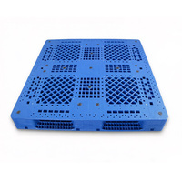 Palette en plastique robuste HUADU pour entrepôt, bac en plastique recyclable, palette Euro pour usine chimique