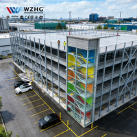 Structure de stationnement en acier robuste certifiée ASTM pour optimisation de l'espace, idéale pour les centres urbains et le développement vertical