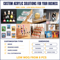 Boîtier de protection magnétique en acrylique pour boosters TCG, transparent, pour cartes à collectionner, présentoir et rangement, vente en gros, fournisseur OEM ODM