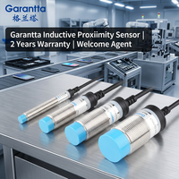 Capteur de proximité inductif cylindrique M8, double détection de distance, capteur de proximité NPN PNP pour la détection d'objets métalliques