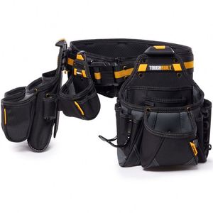 Sac à outils de qualité supérieure BSCI pour électriciens, ceinture porte-outils professionnelle avec plusieurs poches de rangement pour outils d'électricien - Product Image 1