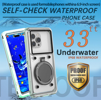 Étui de natation étanche OEM universel pour iPhone 15 14 13 12 étui de téléphone portable sous-marin à couverture complète