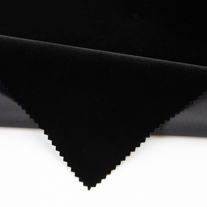 Đen đàn nhung vải với keo tự dính cho bao bì/hiển thị/trang trí đổ xô vải - Product Image 3