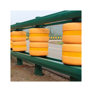 ISO Standard Roadway <strong>Traffic</strong> Safe Rolling Type Safety EVA <strong>Traffic</strong> <strong>Barrier</strong> Safety Roller Crash <strong>Barrier</strong> for <strong>Highway</strong> Guardrail - Product Image 1