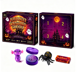 New Halloween Countdown Calendar Blind Box Advent Fidget <strong>Toy</strong> Set <strong>Ghost</strong> Pumpkin <strong>Spider</strong> Squeeze <strong>Toy</strong> for Kids Halloween Gift - Product Image 2