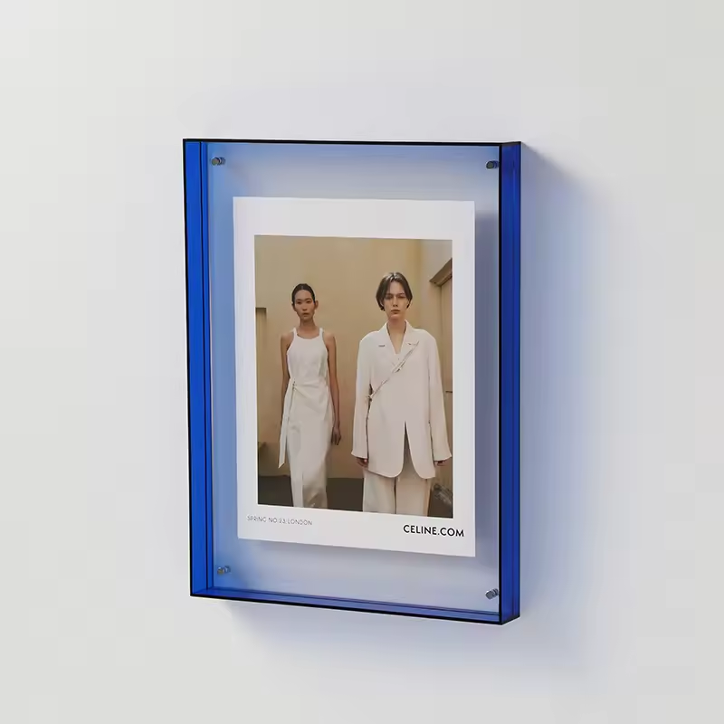 Colorful Acrylic Photo Frames - Luxury Transparent DIY