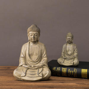 Statue de <span class=keywords><strong>Bouddha</strong></span>, Ornements Zen, Décorations <span class=keywords><strong>Tathagata</strong></span> Shakyamuni, Artisanat en Résine pour Entrée de Salon, Asie du Sud-Est, Vente Transfrontalière - Product Image 2