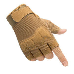 2026 Wholesale Winter <b>Half</b> Finger Tactical Gloves Protective and Shock Resistant - Product Image 3