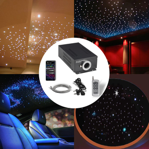 Interrupteur mural tactile, moteur d'éclairage à fibre optique, source lumineuse DMX512 maître-esclave, illuminateur de ciel étoilé pour plafonds étoilés - Product Image 1