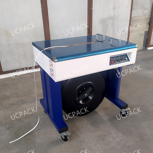 Flejadora Semiautomática UCPACK con Motores Dobles de Accionamiento Eléctrico para Empaque de Cartones de Alimentos - Product Image 3