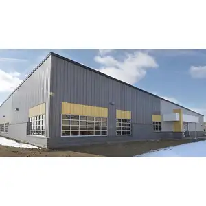Steel fabricated house construction real estate prefabricated buildings anyang steel structure steel structure per kg Carport