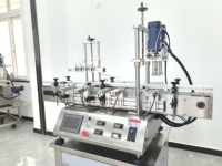 Machine de remplissage et de bouchage automatique à pompe magnétique de bureau LX pour liquides, huiles essentielles, parfums, jus et boissons