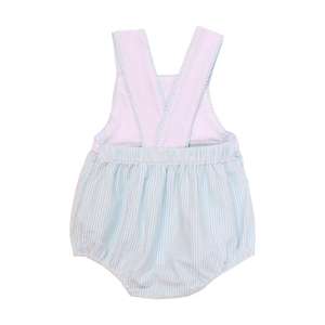 Ropa de Bebé Niña al por Mayor, Rompers de Verano de Seersucker, Mono de una Pieza para Bebés - Product Image 2