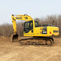 Excavator Bekas KOMATSU PC200 20 Ton Excavator Hidrolik Bekas Asli Jepang KOMATSU PC200-8 dengan Bucket 1.0m³