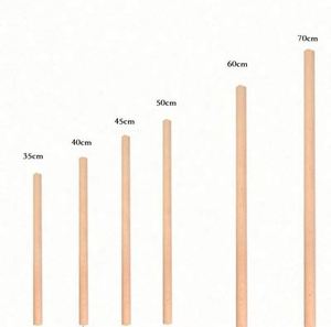 Pine Nautical Polished Round Stick DIY Model <b>Logo</b> 15mm Home Decor - Product Image 6