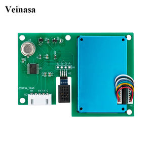 XS-M501 Luftqualitätsmonitor 5-in-1 Innentemperatur (-40 bis +80) & Luftfeuchtigkeit (0-99% RH) Sensor PM2.5 PM10 TVOC Detektor - Product Image 1