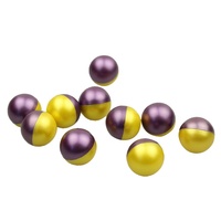 Billes de paintball gonflables bicolores OEM, calibre 0,68, pour tir sportif