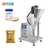Machine de remplissage semi-automatique de haute précision (0,1-100g) pour poudre de café, distributeur quantitatif de poudre de bureau