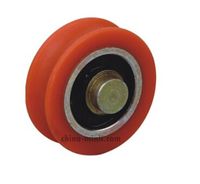 Roues en nylon automatiques à roulement à billes Minli U rollers pour portes moustiquaires (ML-AU062)