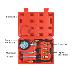 Xăng dầu động cơ xi lanh đo áp suất nén Tester Kit động cơ áp lực Tester tự động sửa chữa công cụ Kit - Product Image 2