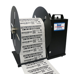 Máquina rebobinadora de etiquetas eléctrica de gran ancho de hasta 230mm, rebobinadora y desbobinadora de etiquetas multifunción controlada por velocidad - Product Image 2