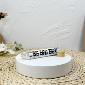 Emballage de tube de verre pré de preuve d'enfant de la coutume 118mm roulé avec le couvercle résistant d'enfant - Product Image 3