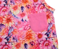 Qingli OEM Vêtements décontractés personnalisés pour bébés filles, Ensemble d'été avec short cycliste et imprimé floral, Sans MOQ, Style tendance